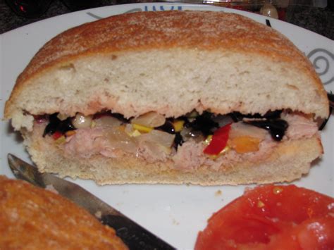 maltese tuna sandwich.